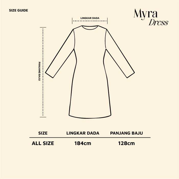 Size Guide_Myra Dress